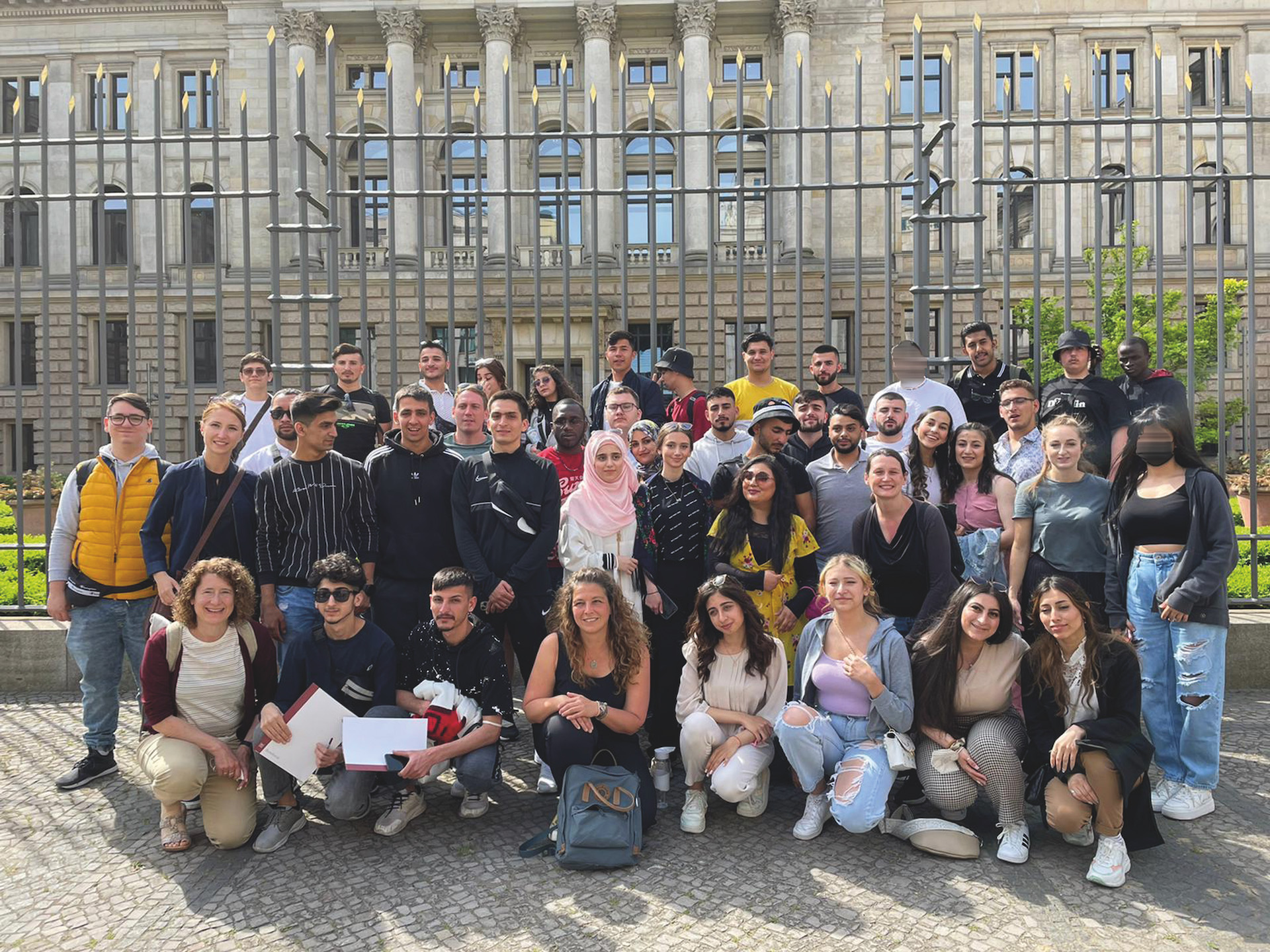 BIK-Klassen mit Lehrkräften der BS2AB in Berlin, Mai 2022